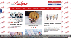 Desktop Screenshot of nailpro.com.pl